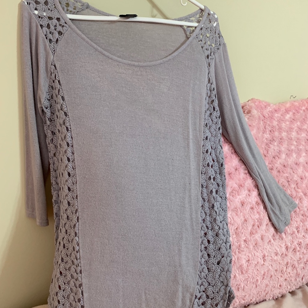 Gray Daytrip Lightweight sweater